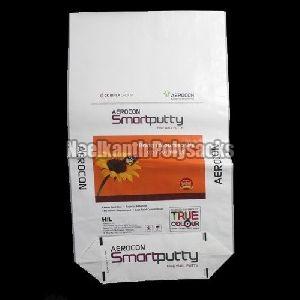 BOPP Block Bottom Wall Putty Bag
